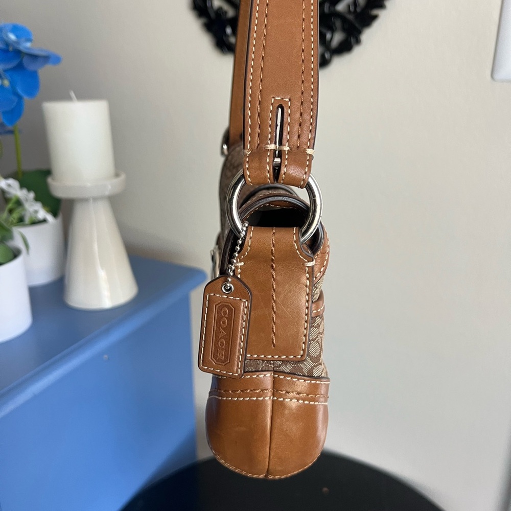 Coach Small Tan Canvas Soho A0878-F10925 - Picture 9 of 9